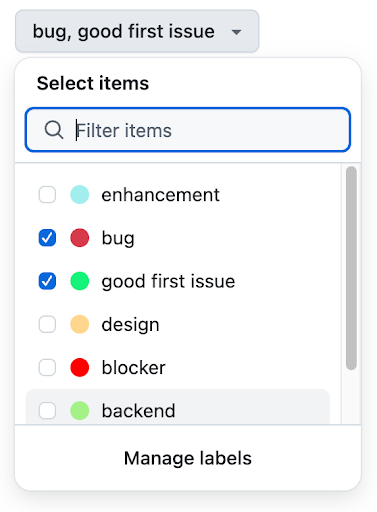 SelectPanel with link secondary action